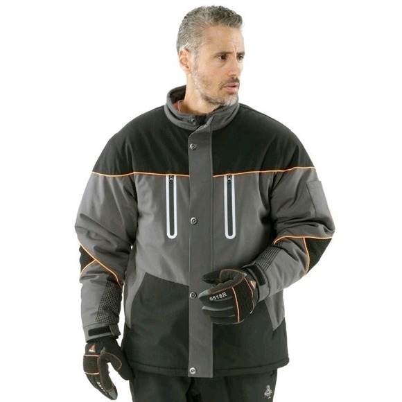 Refrigiwear PolarForce Jacket 8140R Winter Work Freezer Coat -40F Arctic Sz‎ S